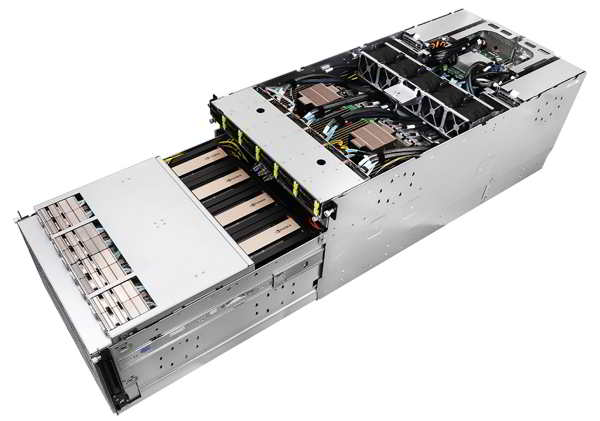 2025 年 OCP 全球峰会：华擎机架推出采用无水液体冷却的 Nvidia HGX B300 服务器
